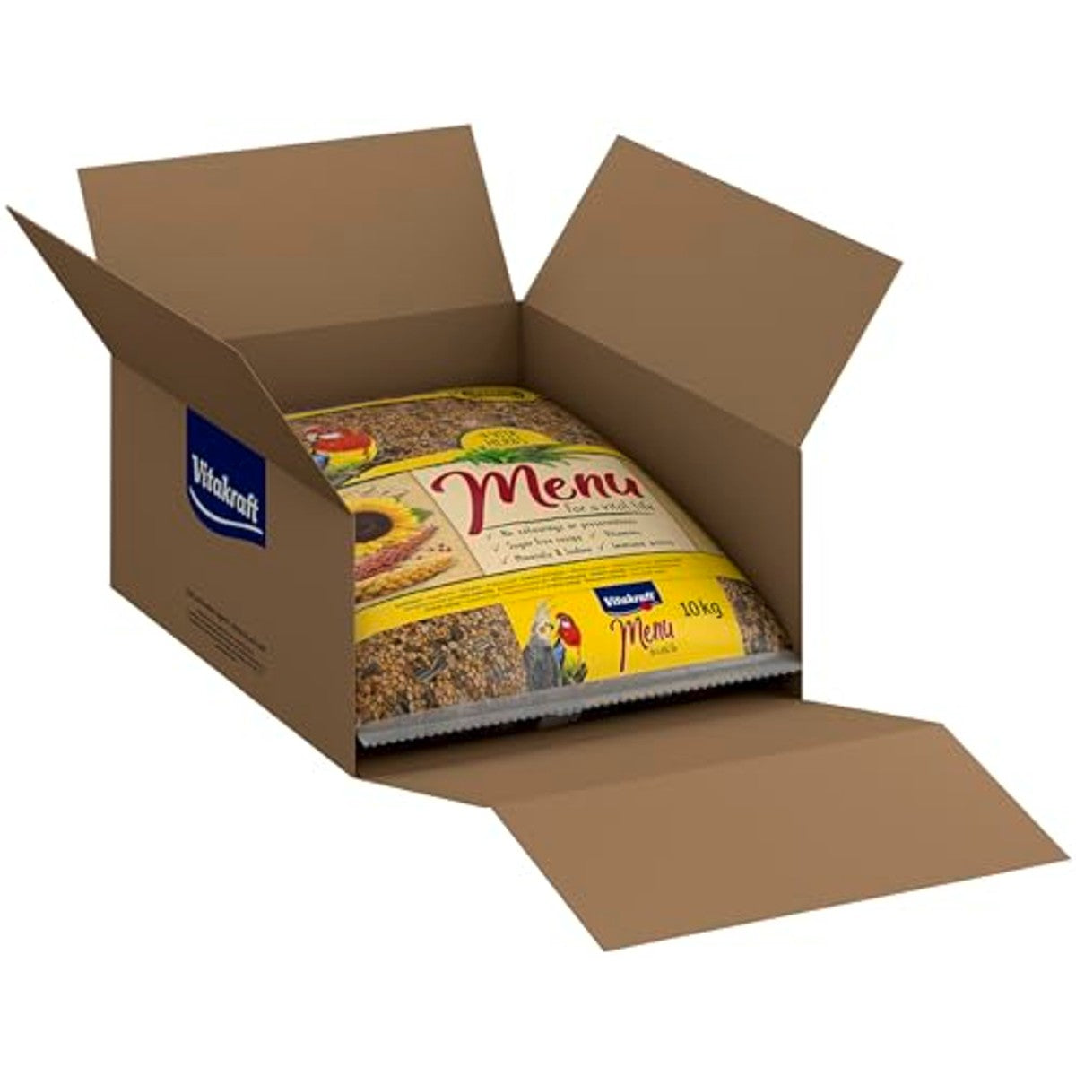 Vitakraft Menu parkietenvoer met kruiden 1 x 10 kg - 3-pack – foto 5