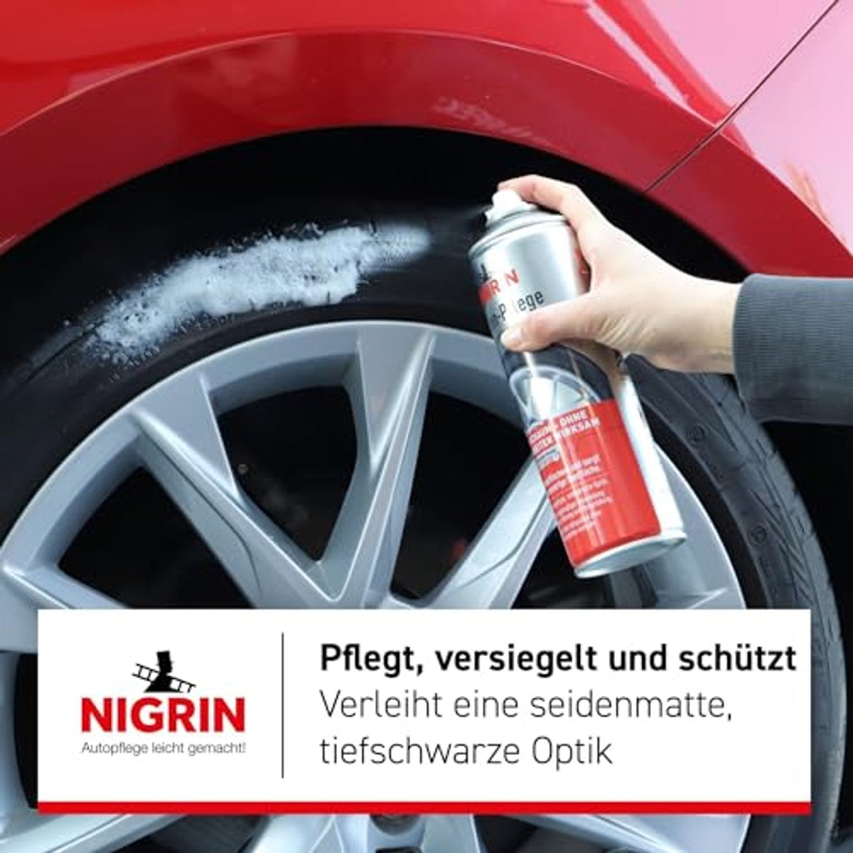 NIGRIN Bandenverzorging Schuimreiniger 6 x 500 ml - Voordeelverpakking