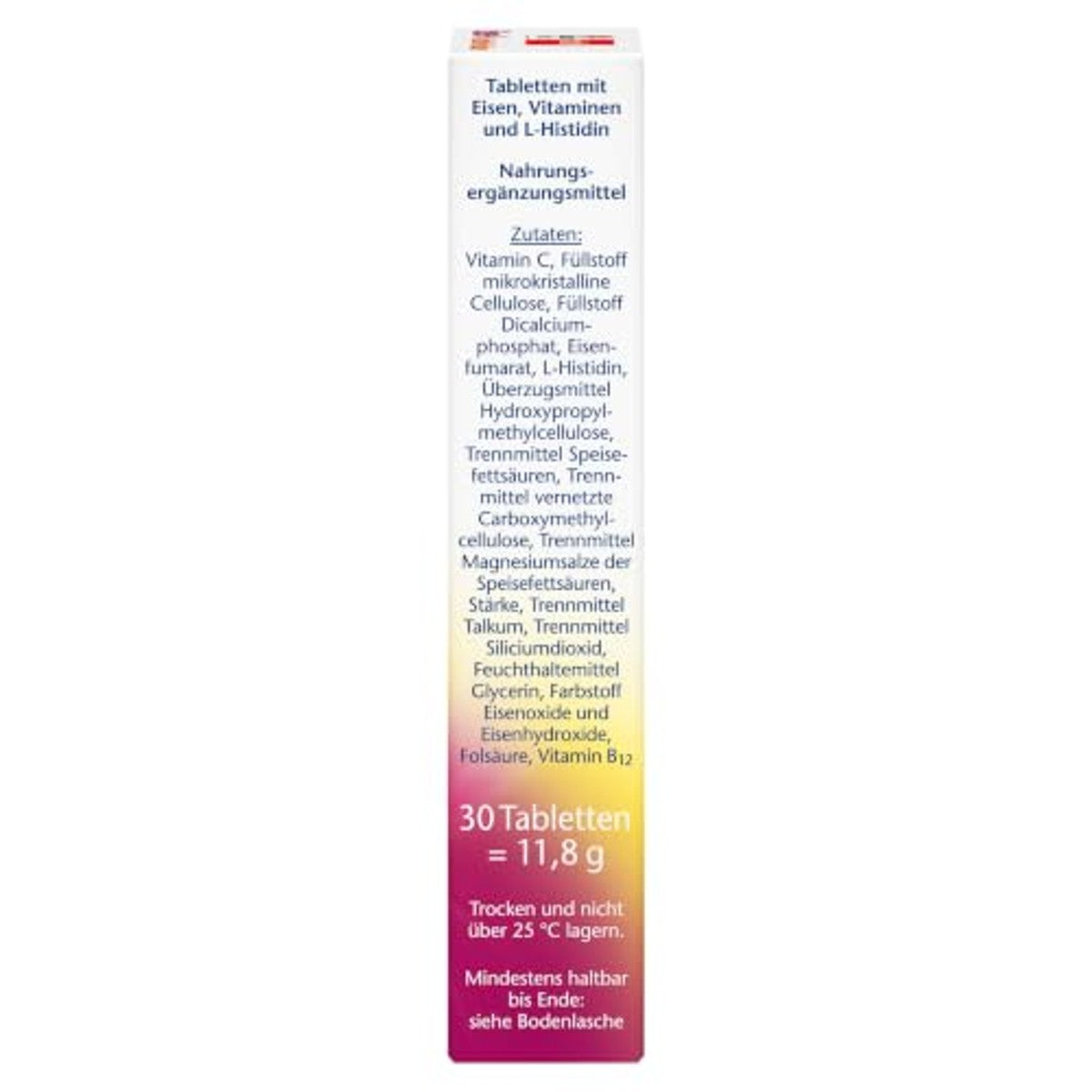 Doppelherz ijzer + C + histidine + foliumzuur – Doppelherz