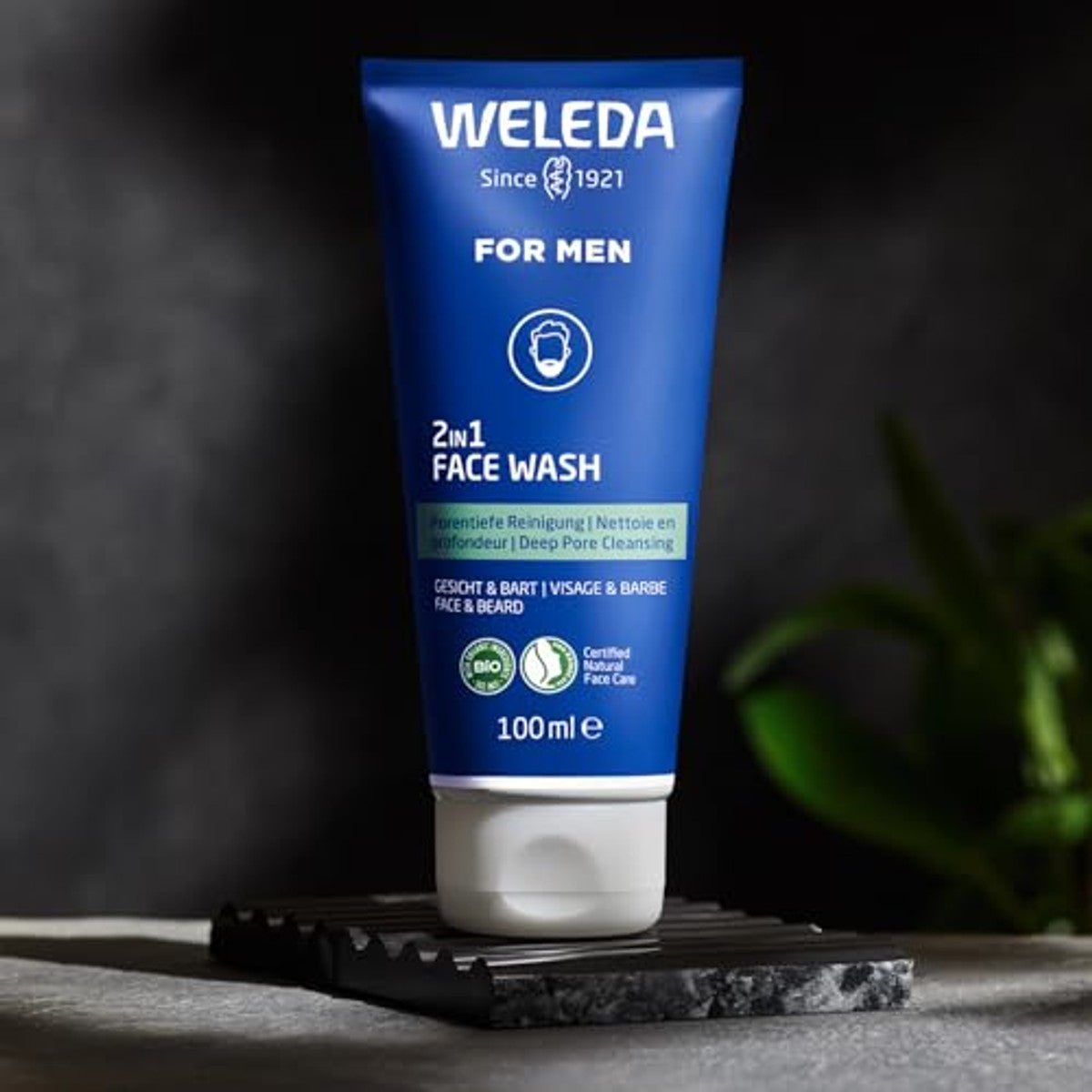 Weleda for Men Vochtinbrengende Crème en 2-in-1 Wasgel