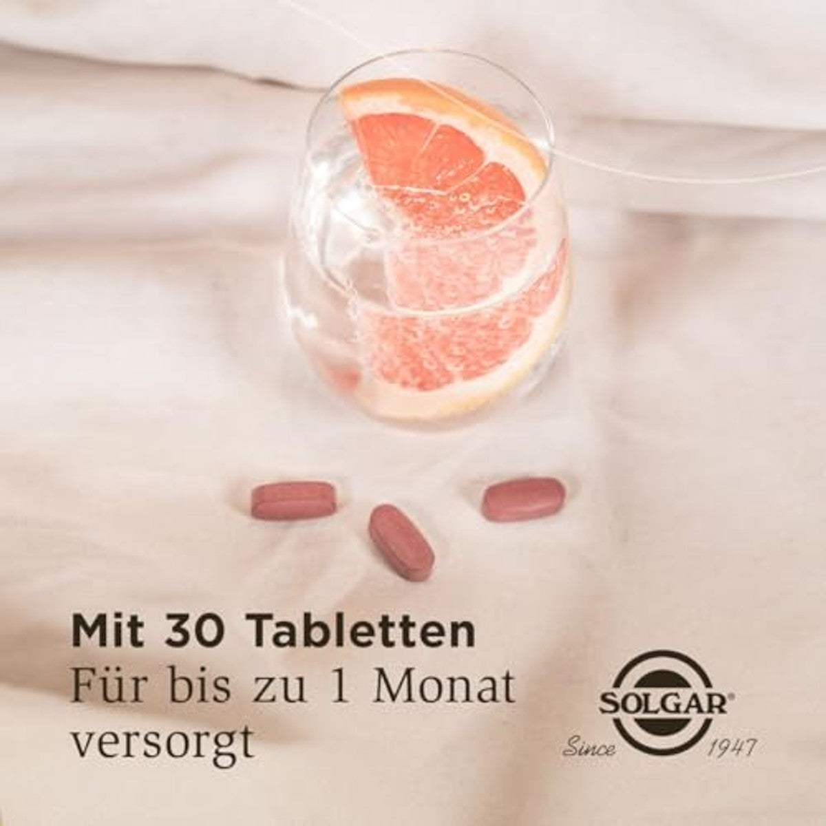SOLGAR® Collageenhyaluronzuurcomplex, met gepatenteerd BioCell Collageen II® en vitamine C, 30 tabletten voor een maand – SOLGAR