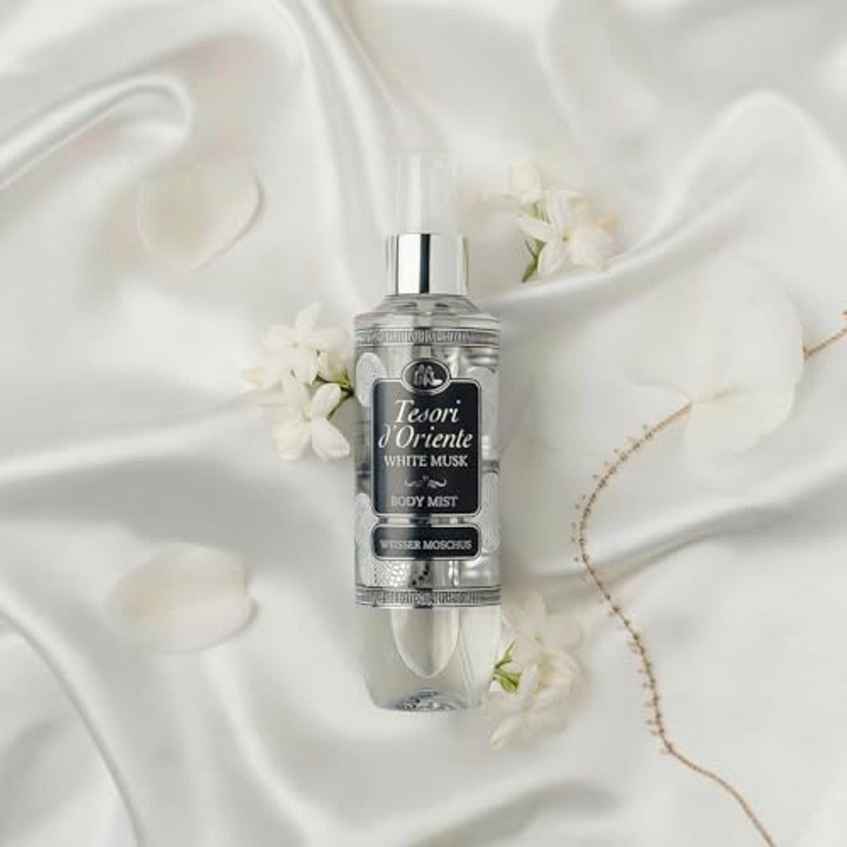 Tesori d´Oriente Body Mist Witte muskus 200 ml – Tesori d´Oriente