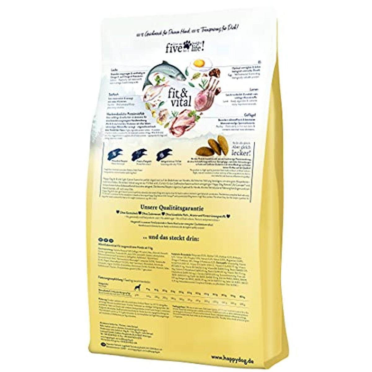 Happy Dog Supreme Fit & Vital Light Calorie Control droogvoer hond 4 kg - 3-pack