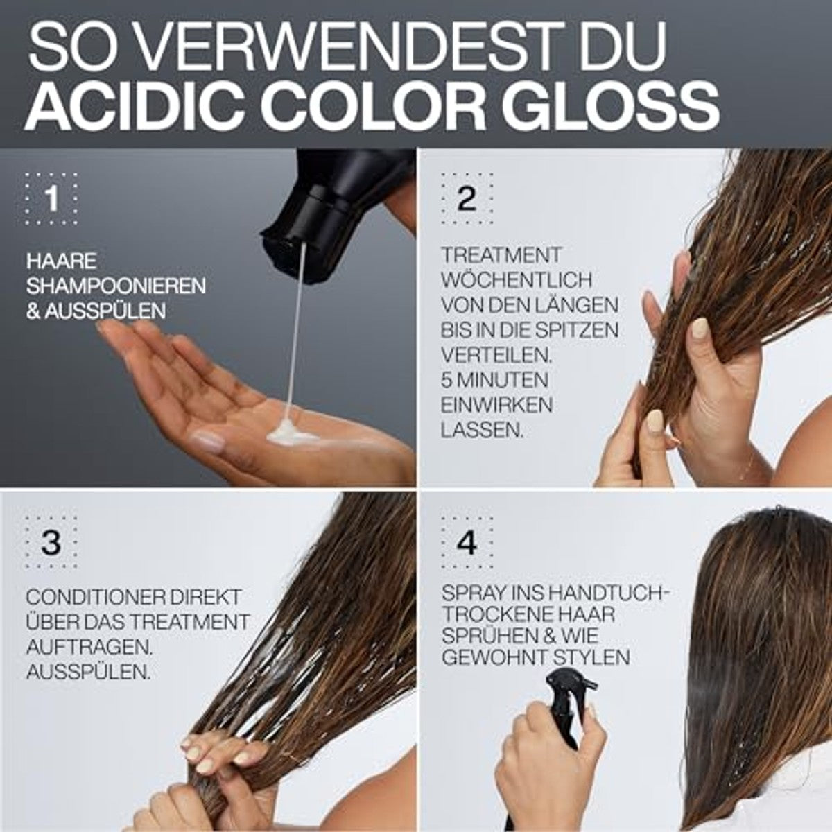 Redken Acidic Color Gloss Shampoo voor Kleurglans 500 ml - 6-pack