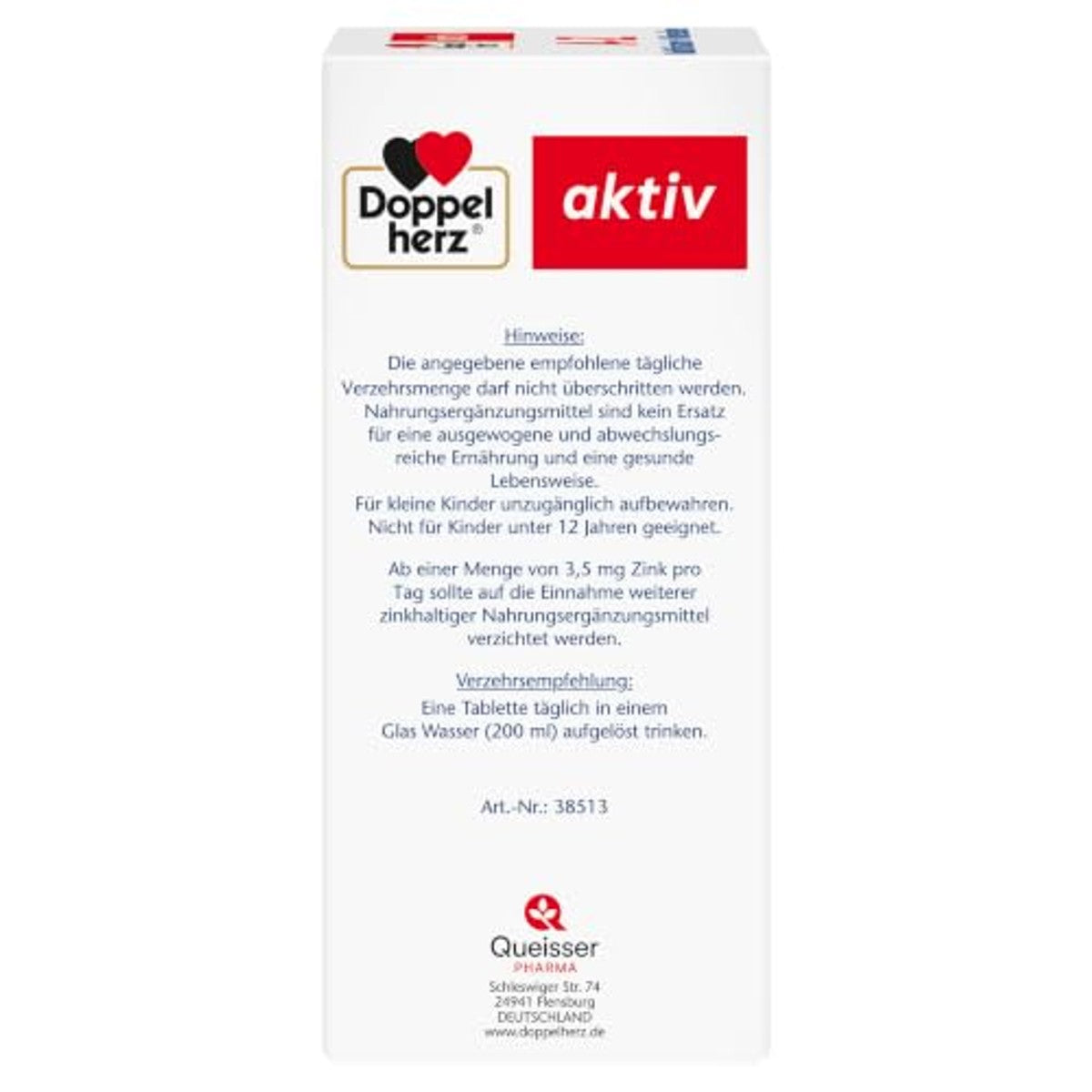 Doppelherz A-Z Bruistabletten Multivitamine + Mineralen 6 x 15 stuks - 3-pack
