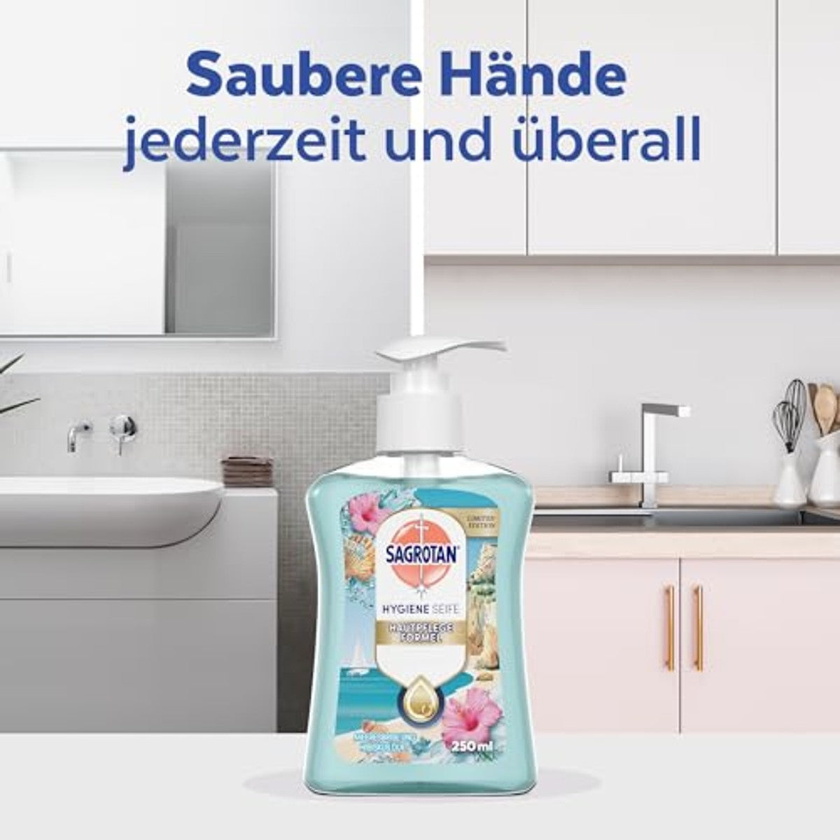 Sagrotan handzeep Sardinia Dreams 6 x 250 ml - 3-pack