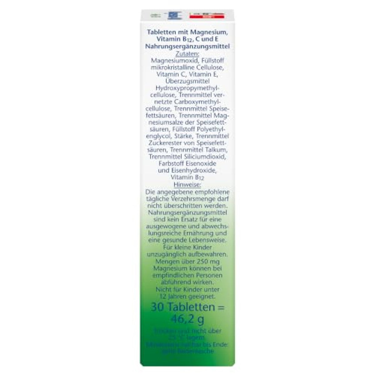 Doppelherz Magnesium 400 + B12 + C + E 30 Tabletten - 6-pack