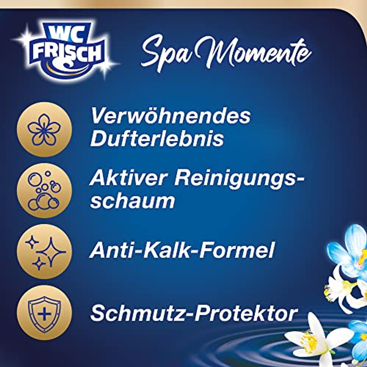 WC-Frisch Spa Momente Vitalität Toilettensteen (2 x 50 g) – WC-Frisch
