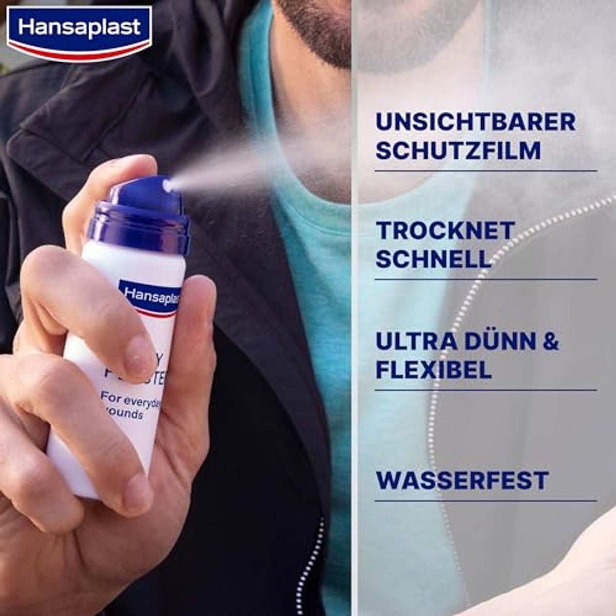 Elastoplast Hansaplast Spuitpleister 3 x 40 ml - Voordeelverpakking