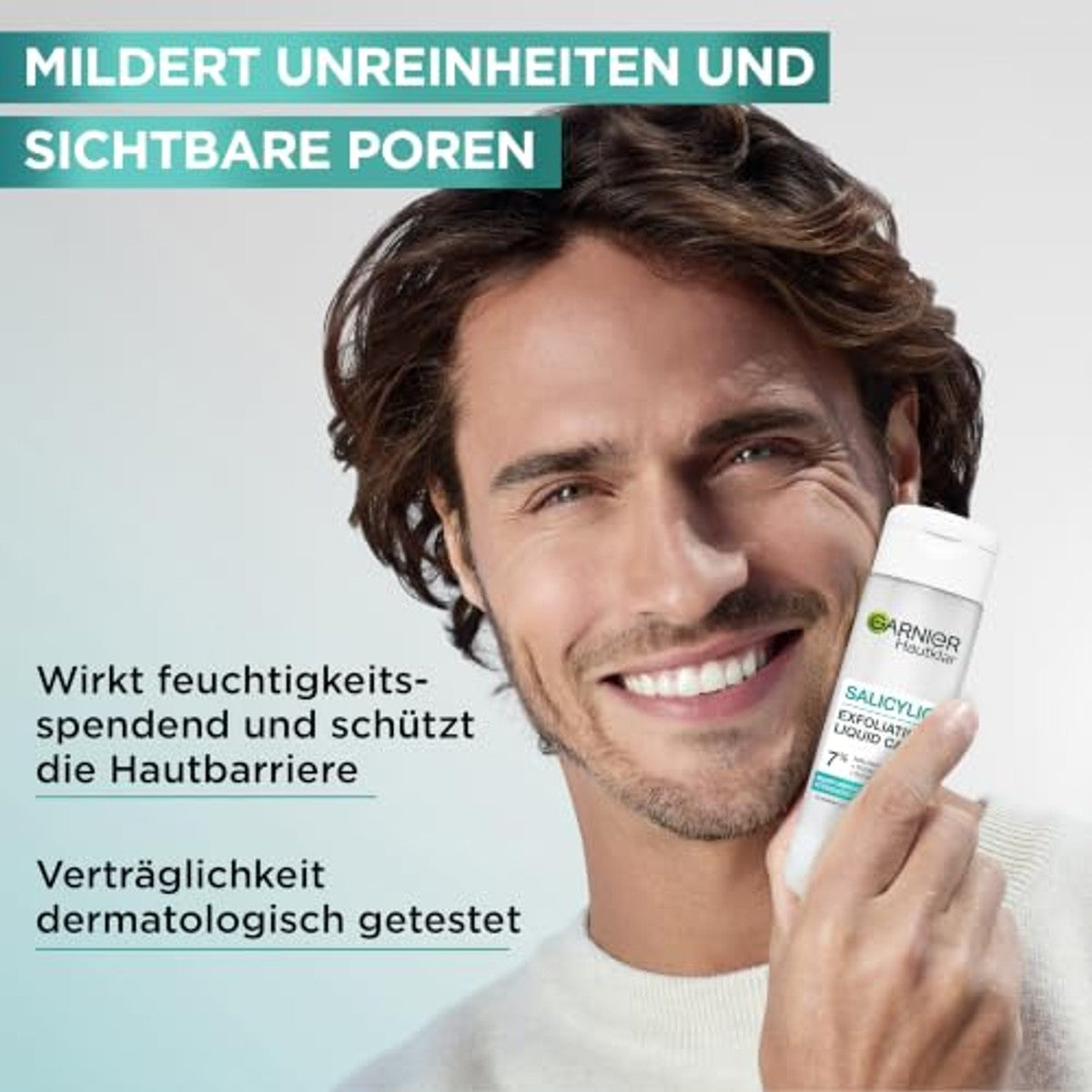 Garnier Salicylic Exfoliating Liquid Care 3 x 120 ml - Voordeelverpakking