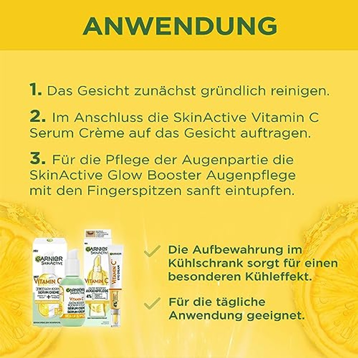 Garnier SkinActive Glow Booster Set Vitamine C 2-delig - 3-pack