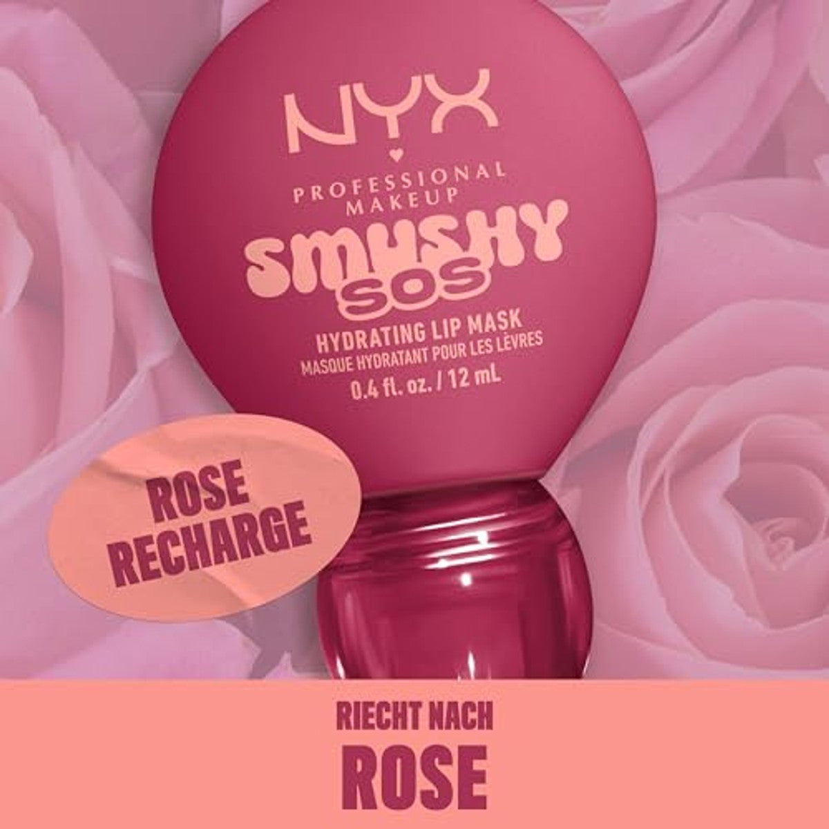 NYX PROFESSIONAL MAKEUP Smushy SOS Lip Balm 06 Rose Recharge 6 stuks