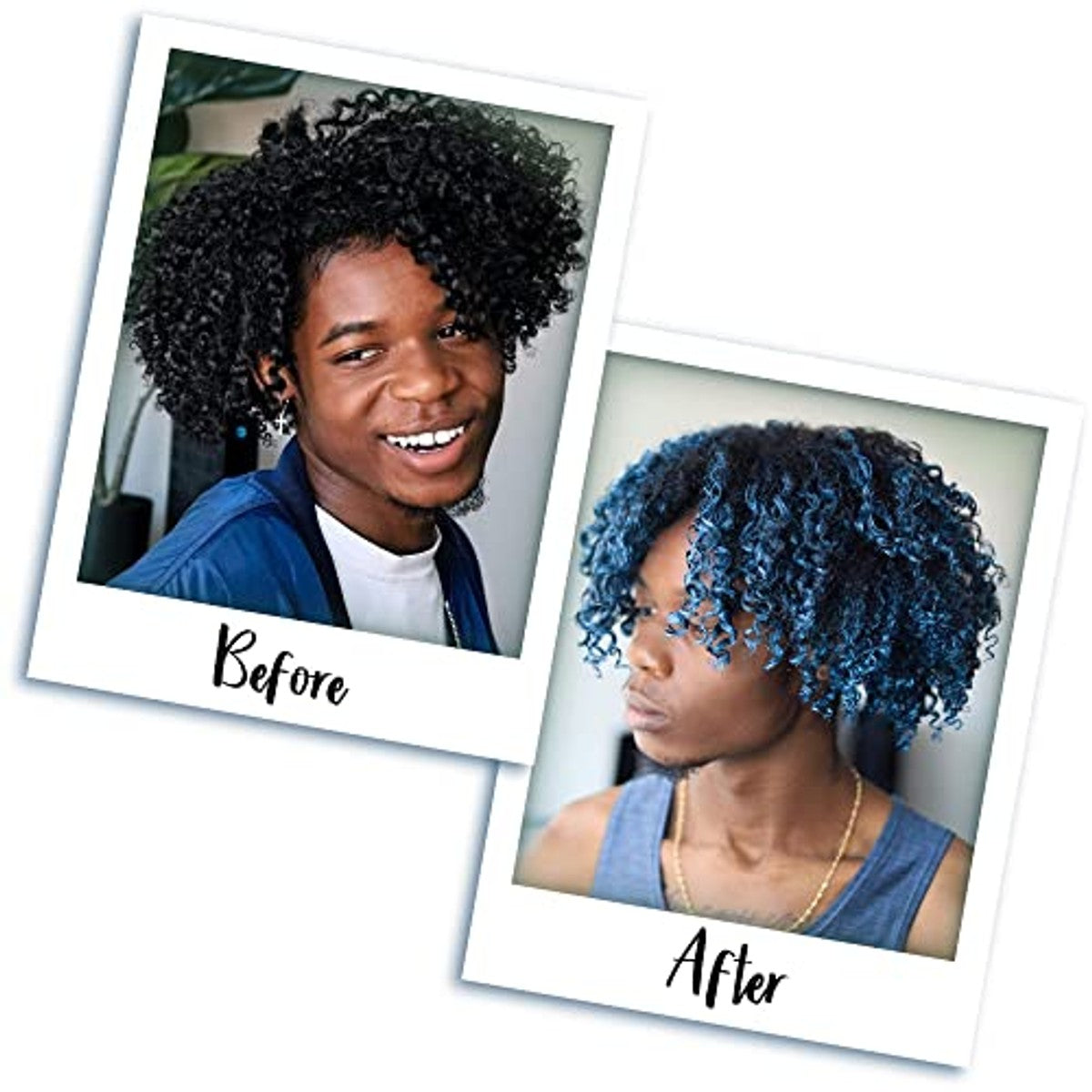 Curlsmith - Haarmake-up – veganistische tijdelijke haarkleur- en stylinggel (turquoise, 90 ml) – CURLSMITH