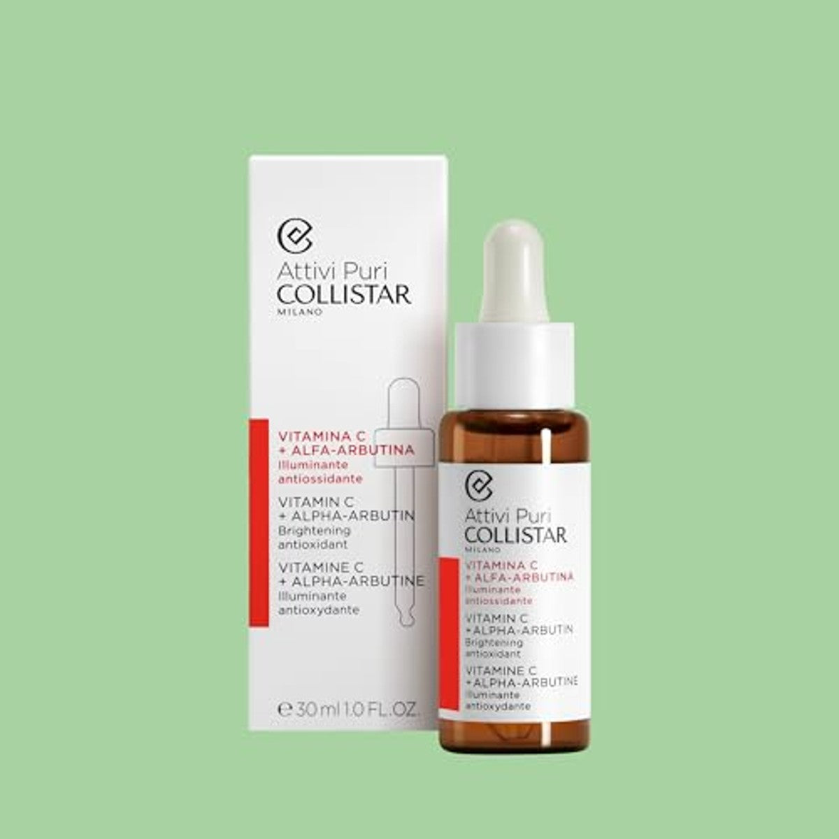 Collistar Attivi Puri Vitamine C-serum + Alpha Arbutin 30 ml - 6-pack – foto 5