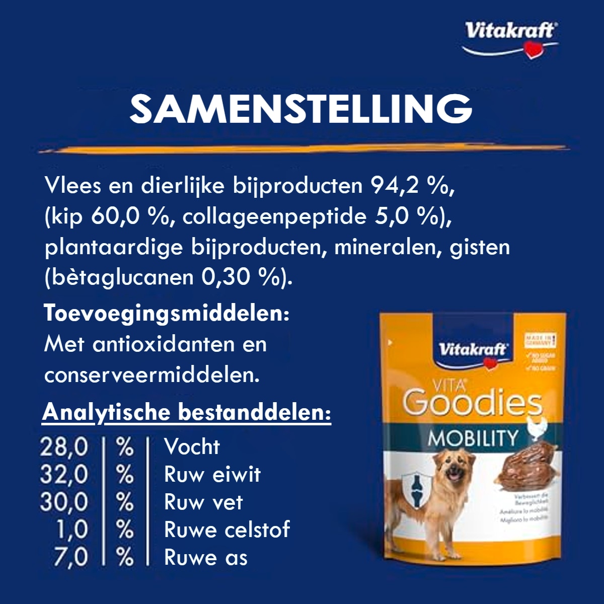Vitakraft Goodies Mobility hondensnack 1 x 60 g - 3-pack – foto 5