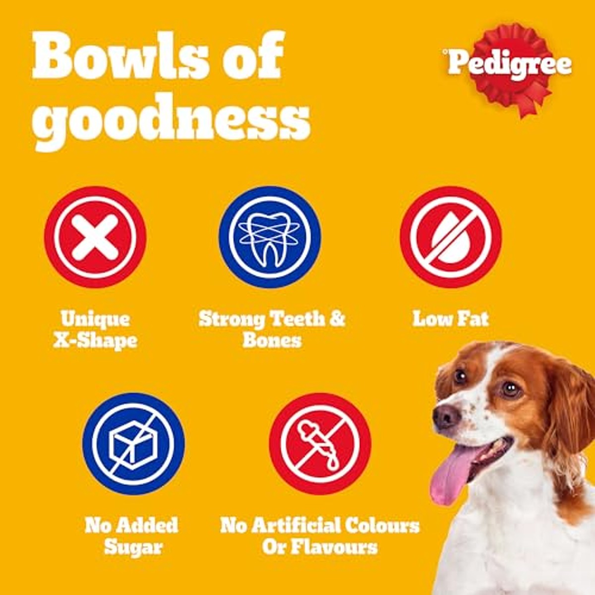 Pedigree DentaStix hondensnack kip en rundvlees 10 x 180 g - 6-pack