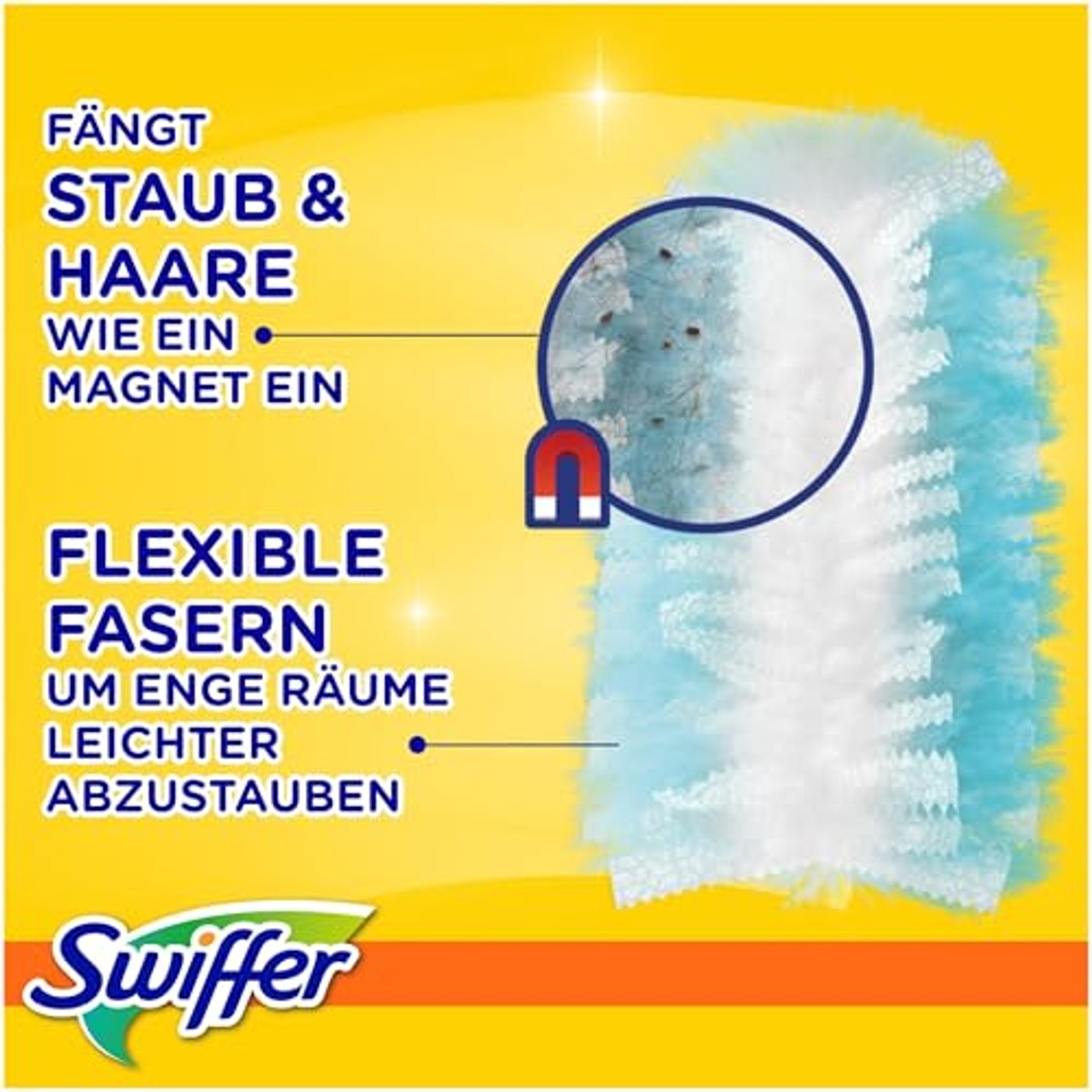 Swiffer Stofmagneet navuldoeken Clean & Fresh 54 doekjes - 3-pack