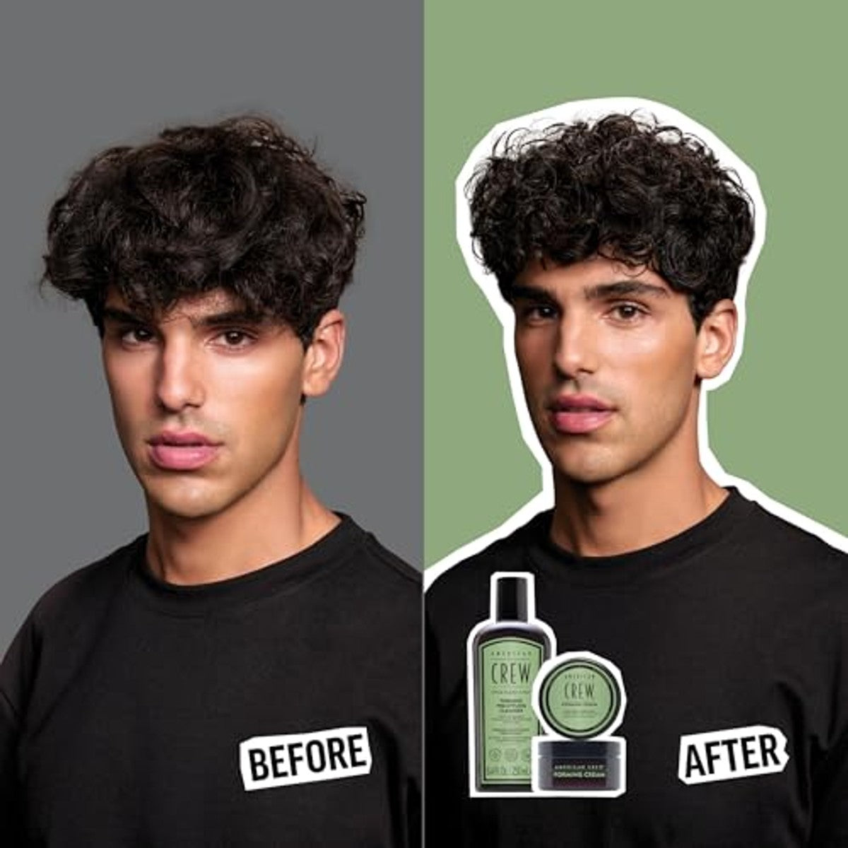 American Crew Forming Pre-Styling Shampoo voor Krullend Haar 250 ml - 3-pack