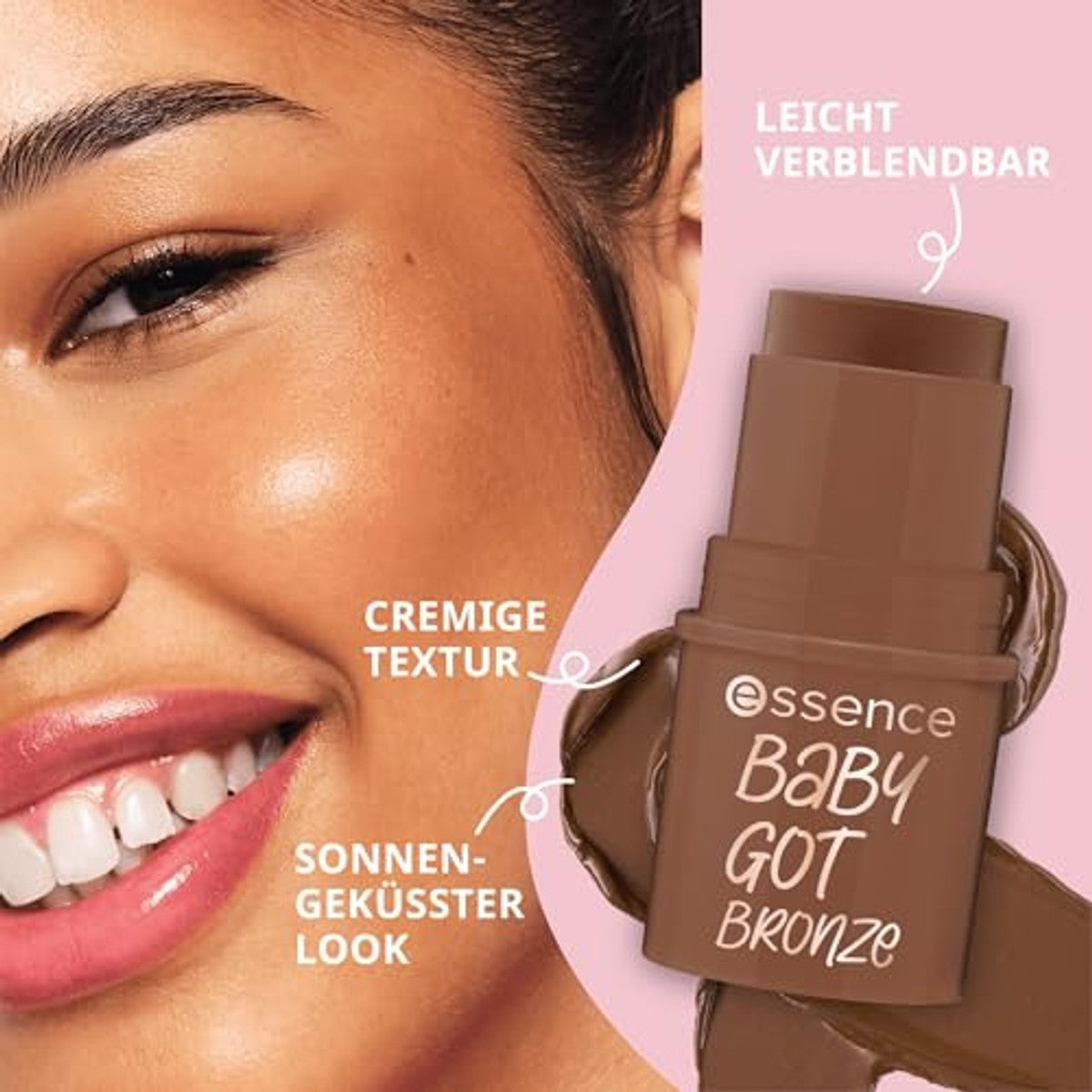 essence Baby Got Bronzen bronzen stick 10 Cinnamon Spice, 5,5 g - 6-pack