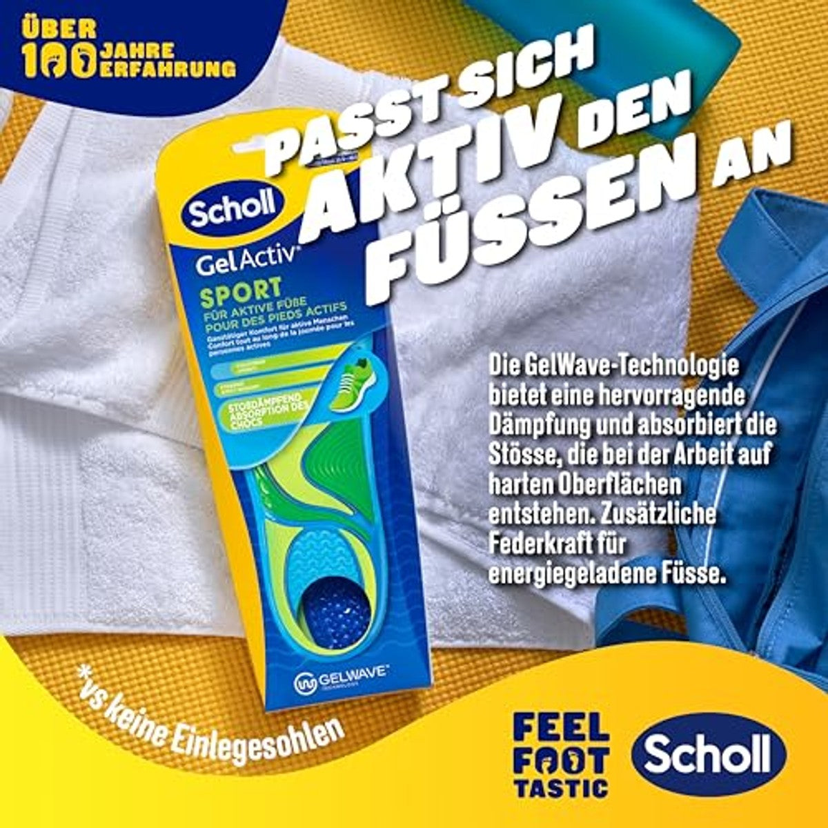 Dr. Scholl's GelActiv Sport-inlegzolen vrouwen 35,5-40,5 - 6-pack
