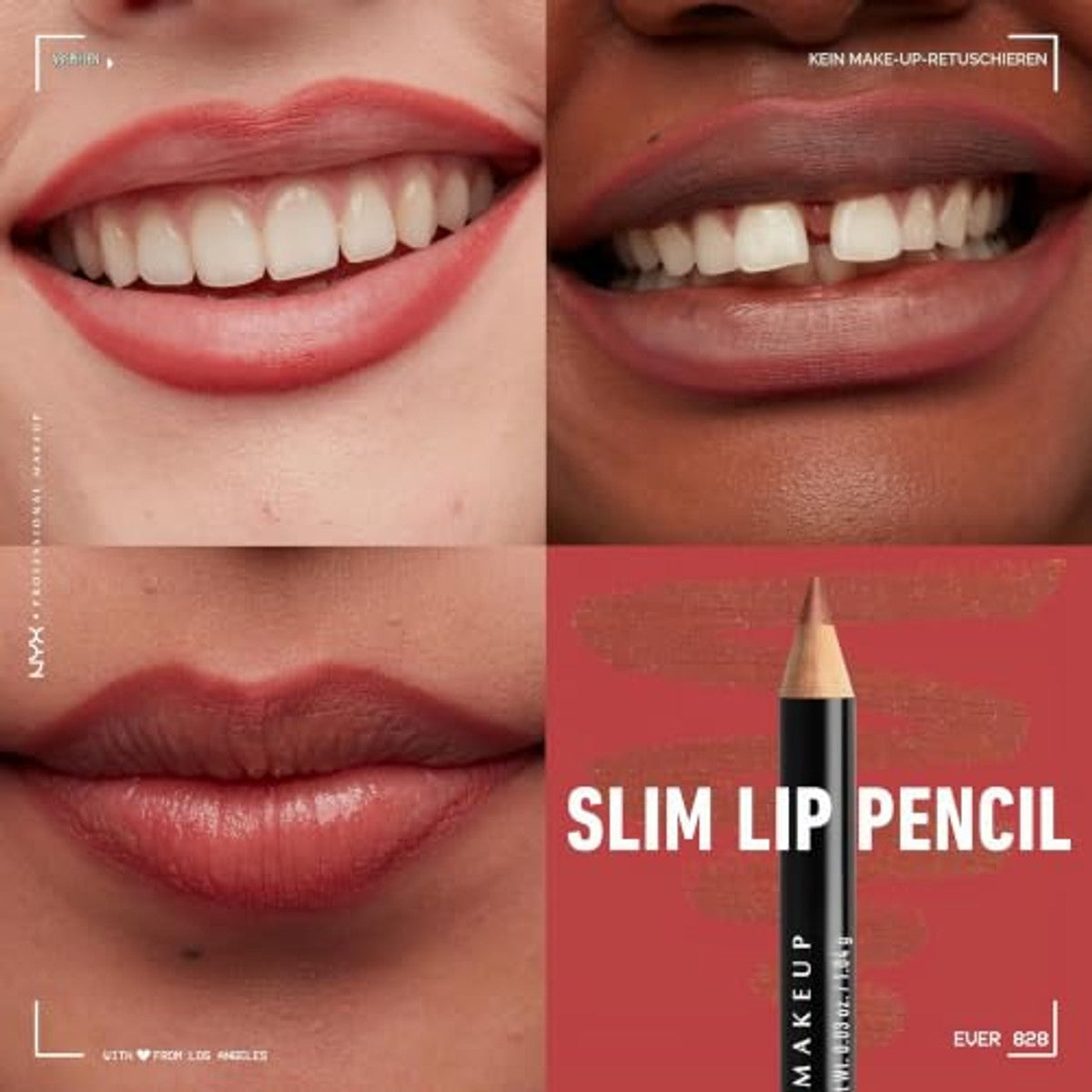NYX PROFESSIONAL MAKEUP Lipliner - 6 stuks
