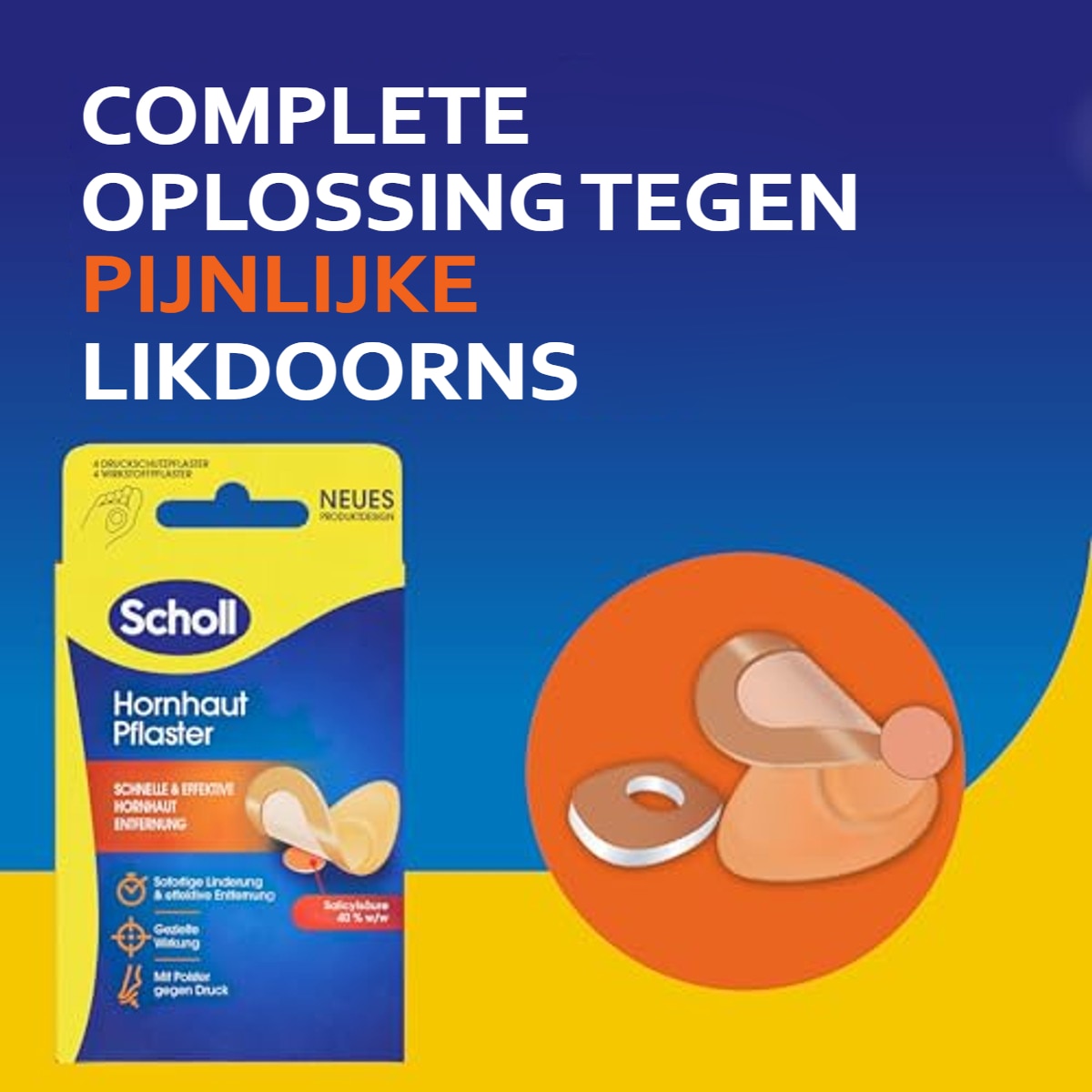Dr. Scholl's Eeltpleisters 4 + 4 pleisters – foto 5
