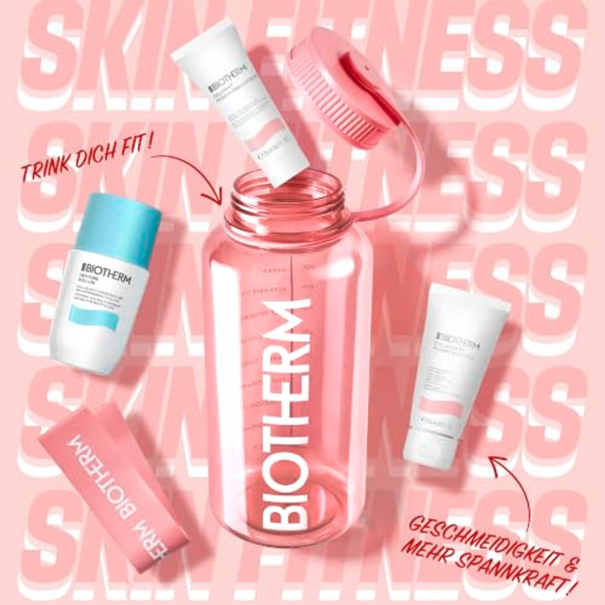 Biotherm Collagen Fit Drop-Set Rosa Verzorgingsset met Collageen Reisformaat