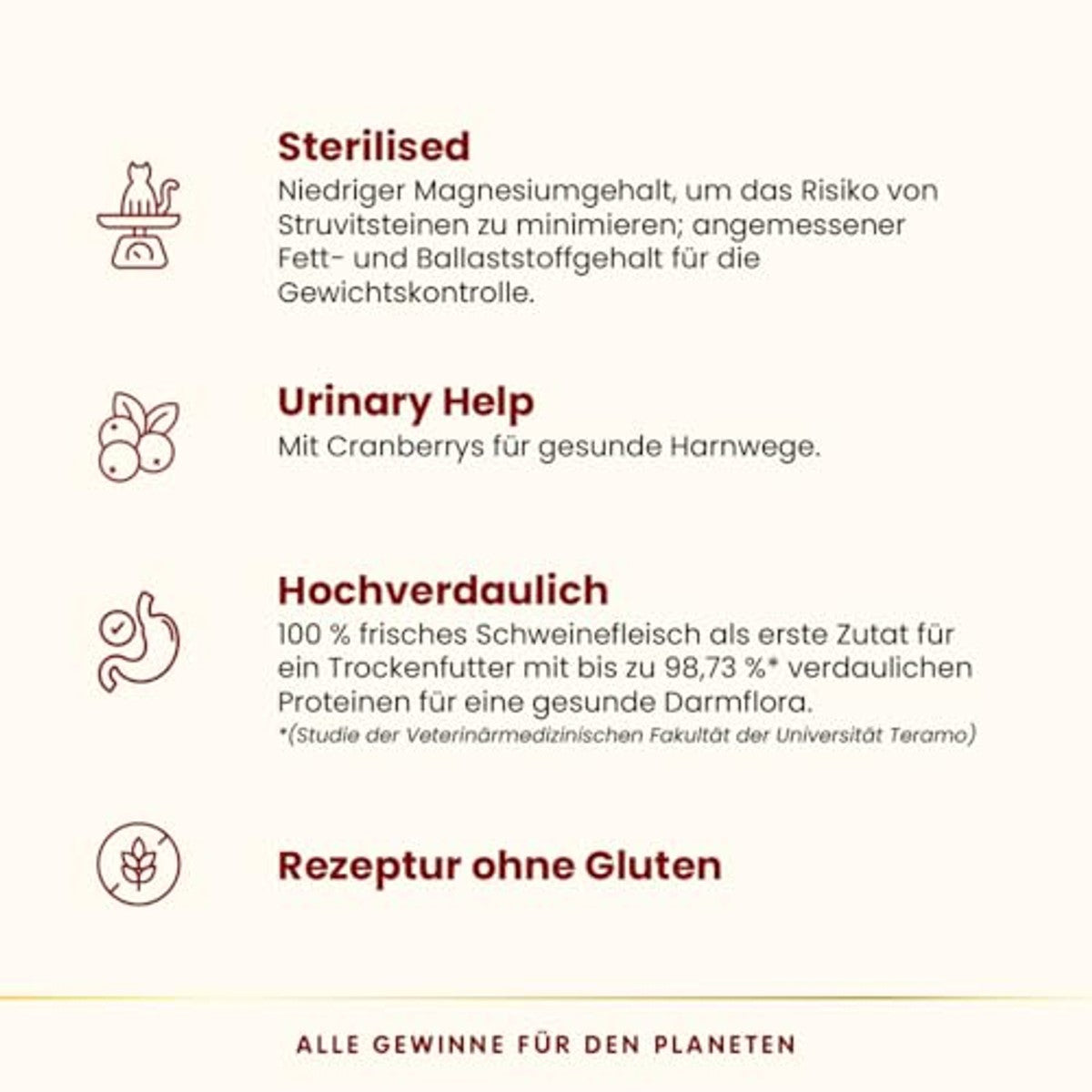 Almo Nature HFC Our Best Sterilised Droogvoer Kat 1,2 kg - 6-pack