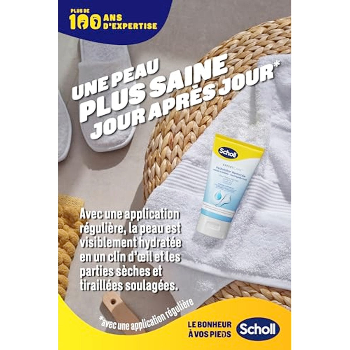 Dr. Scholl's Vochtinbrengende crème voor grote voeten 6 x 170 g - Voordeelverpakking