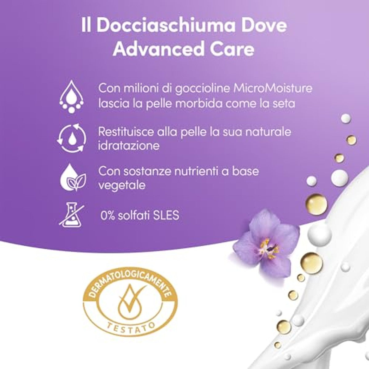 Dove Badschuim Ontspanning Bad- en Douchegel 3 x 225 ml - Voordeelverpakking