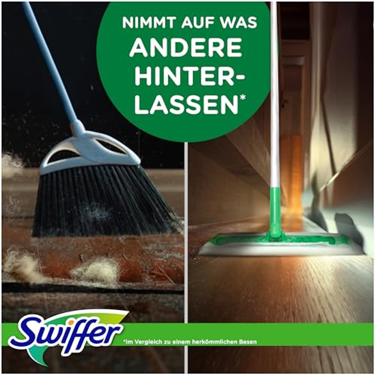 Swiffer Dry vloerdoeken navulling met Febreze geur 3 x 216 stuks - Voordeelverpakking