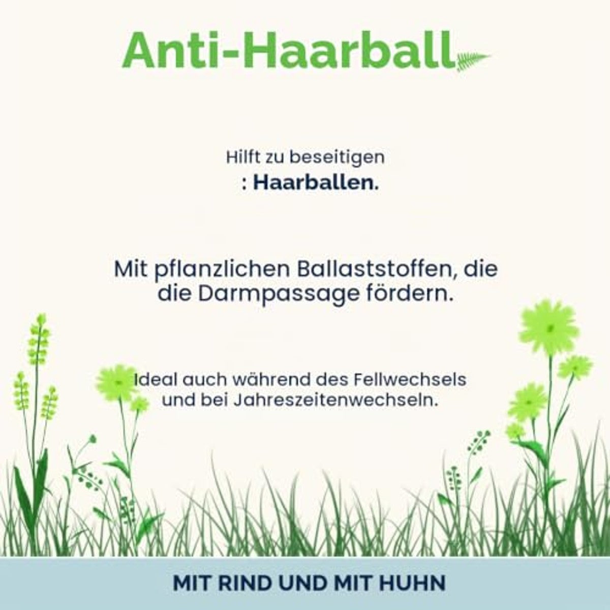 Almo Nature Functioneel Anti-haarbal Vochtvoeding Rundvlees en Kip 6 x 70 g - 6-pack