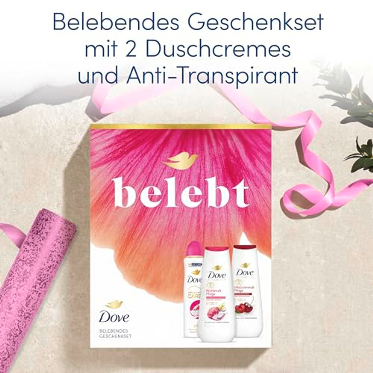 Dove Cadeauset Advanced Care Belebt - 6-pack