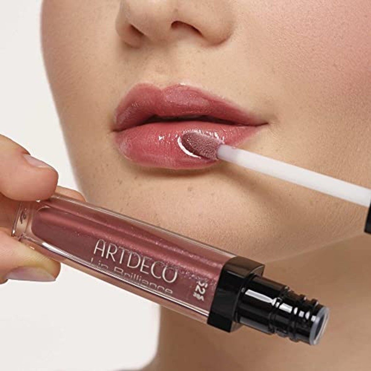 Artdeco Lip Brilliance lipgloss 52 Brilliant rose blossom 1 x 5 ml - 6-pack