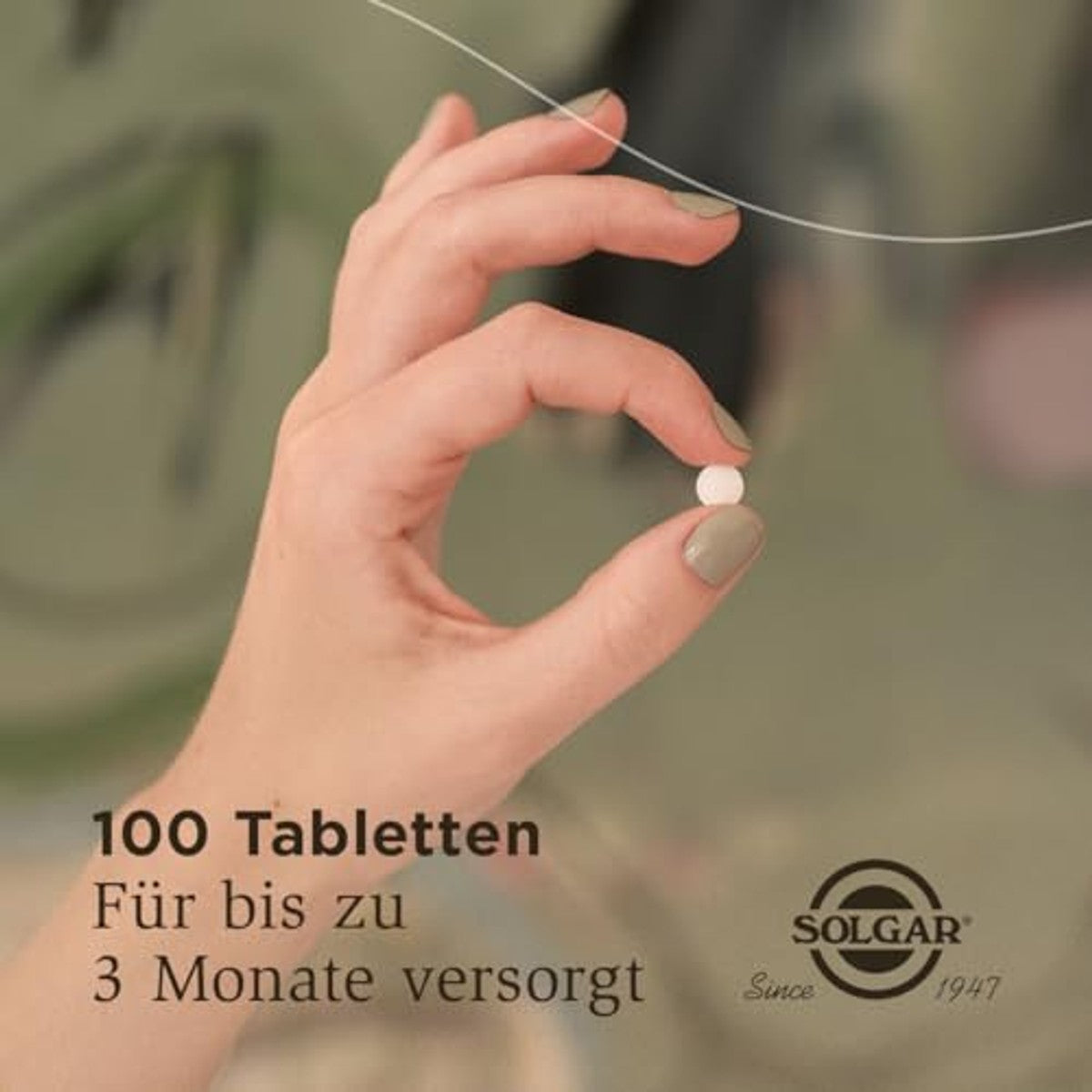 Solgar Folat als Metafolin 400 mcg 100 Tabletten - 3-pack