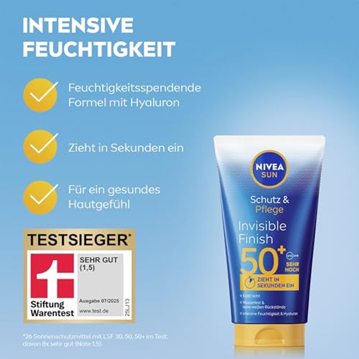 NIVEA SUN Invisible Finish SPF 50+ 150 ml – Beiersdorf
