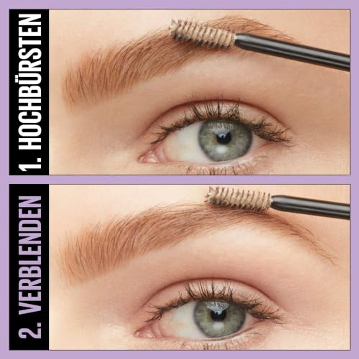 Maybelline New York Wenkbrauwmascara Express Brow Fast Sculpt Wenkbrauwmascara Medium Brown Nr. 04, 3,5 ml – MAYBELLINE