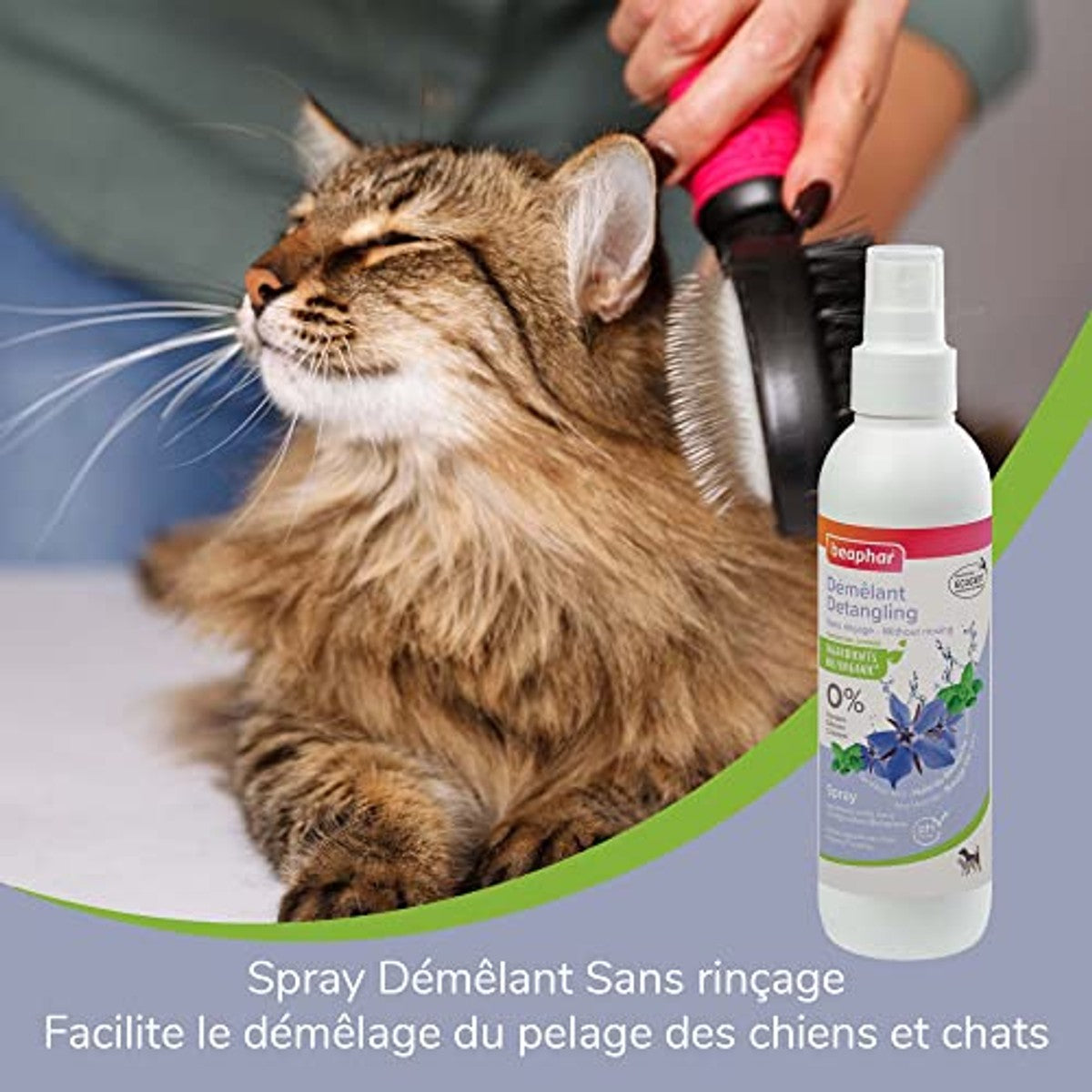 Beaphar Ontwarrende Verzorgingsspray ECOCERT Hond en Kat 200 ml - 3-pack