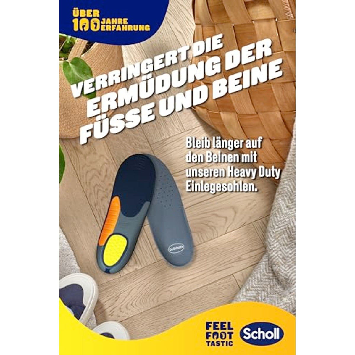 Dr. Scholl's Heavy Duty Support inlegzolen mannen maat 40-46,5 - 6-pack