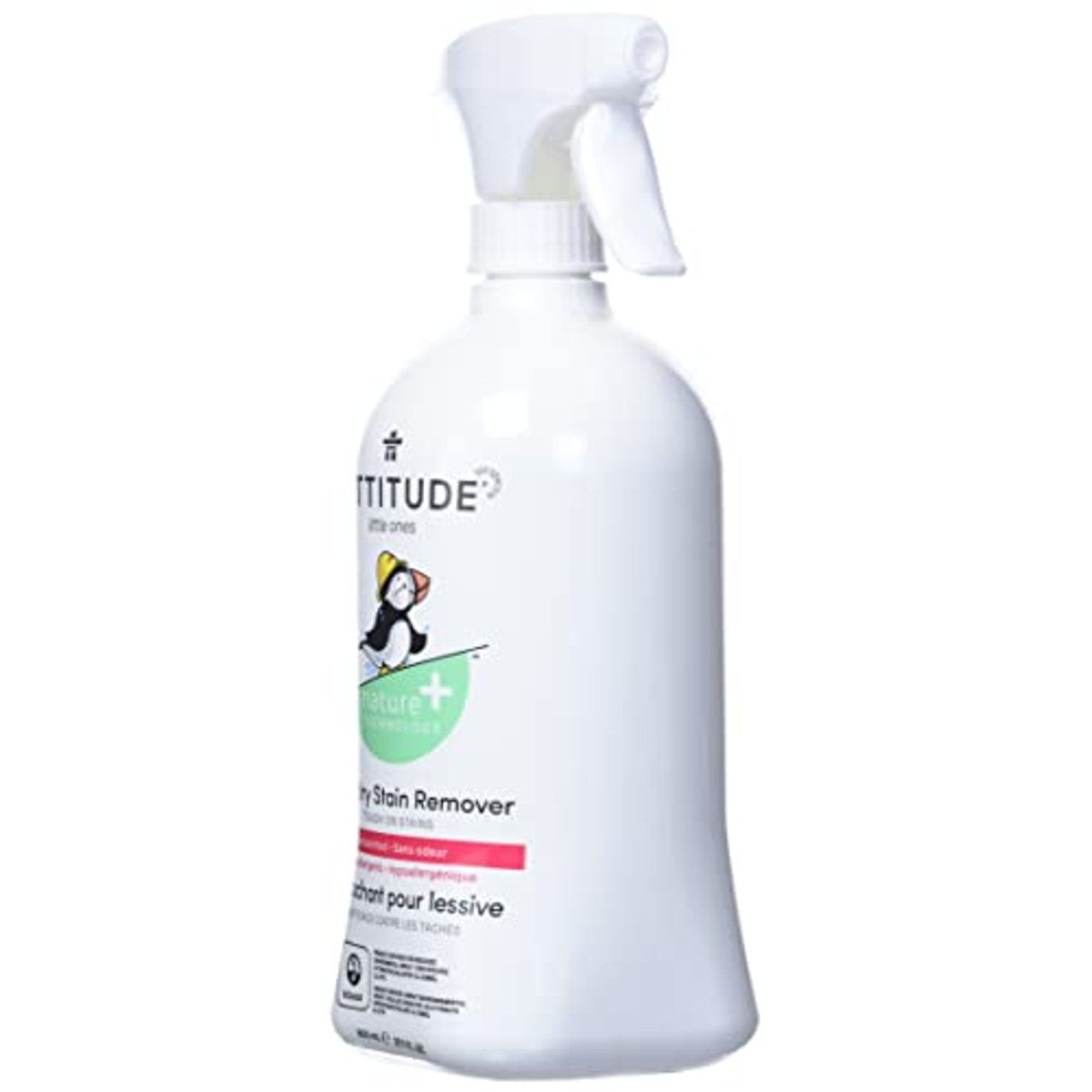 Attitude Baby Wasvlekkenverwijderaar Ongeparfumeerd 800 ml - 3-pack – foto 5