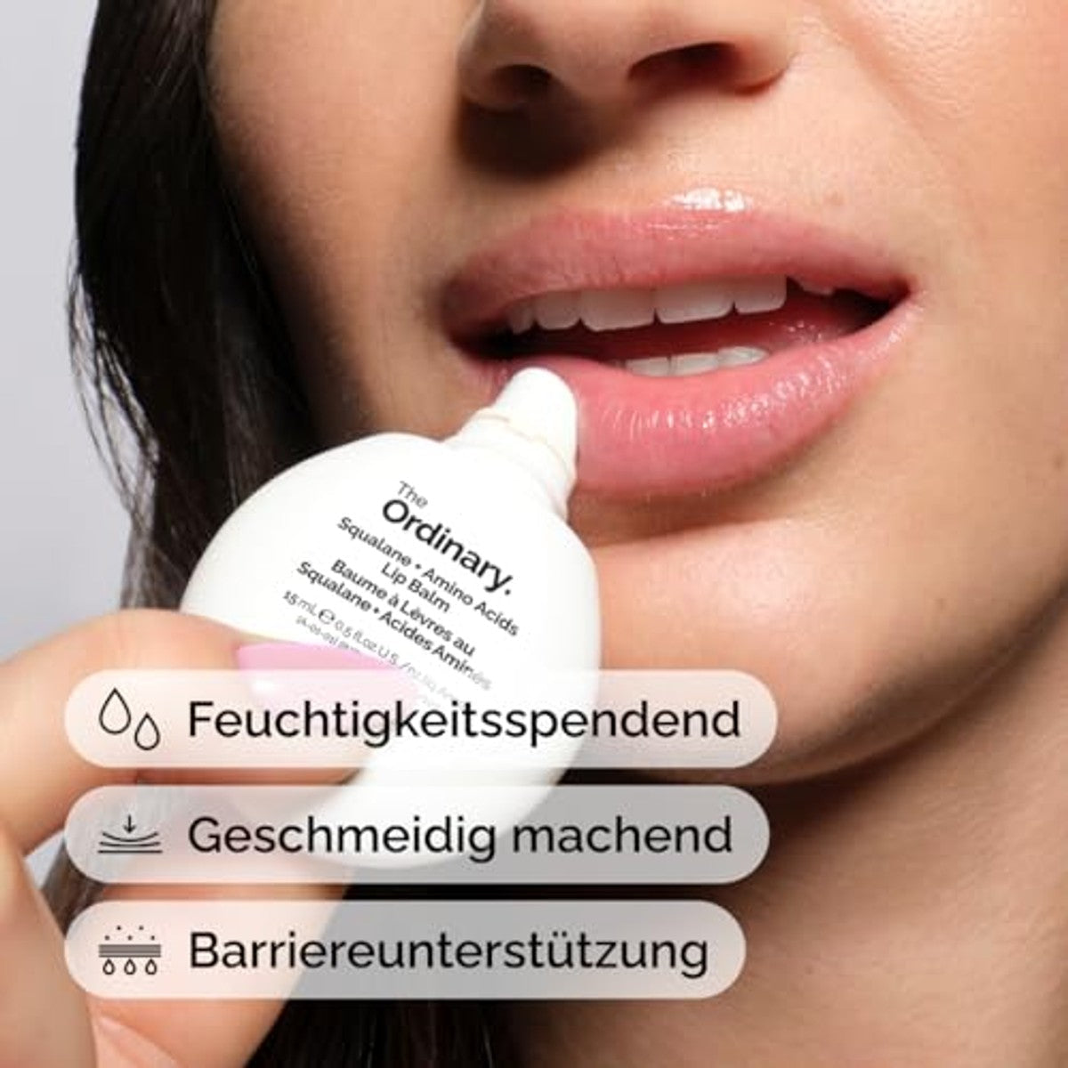 The Ordinary Squalane + Amino Acids Lip Balm 15 ml - 3-pack