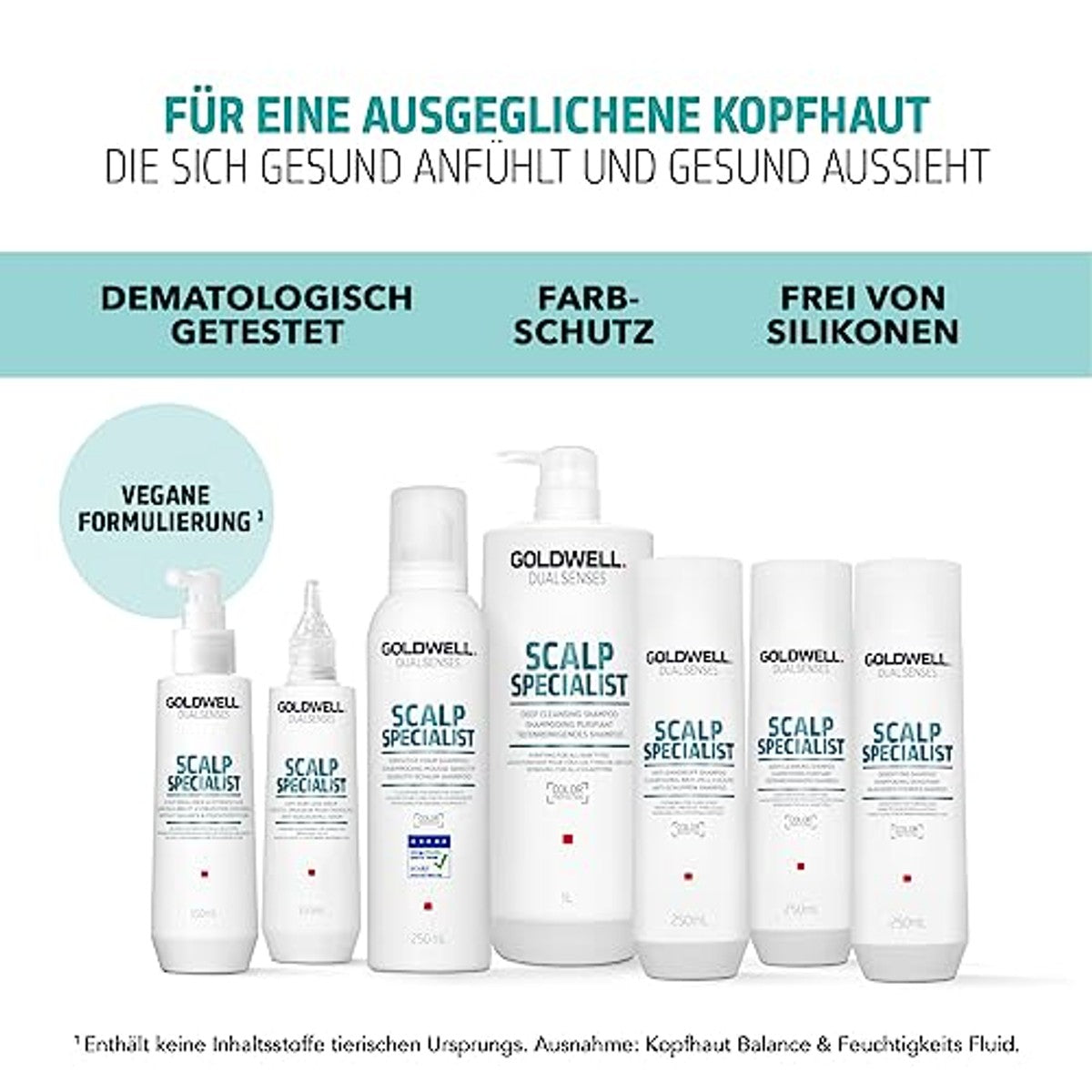 Goldwell Dualsenses Scalp Specialist Verdichtende Shampoo voor Dunner Wordend Haar 250 ml - 6-pack