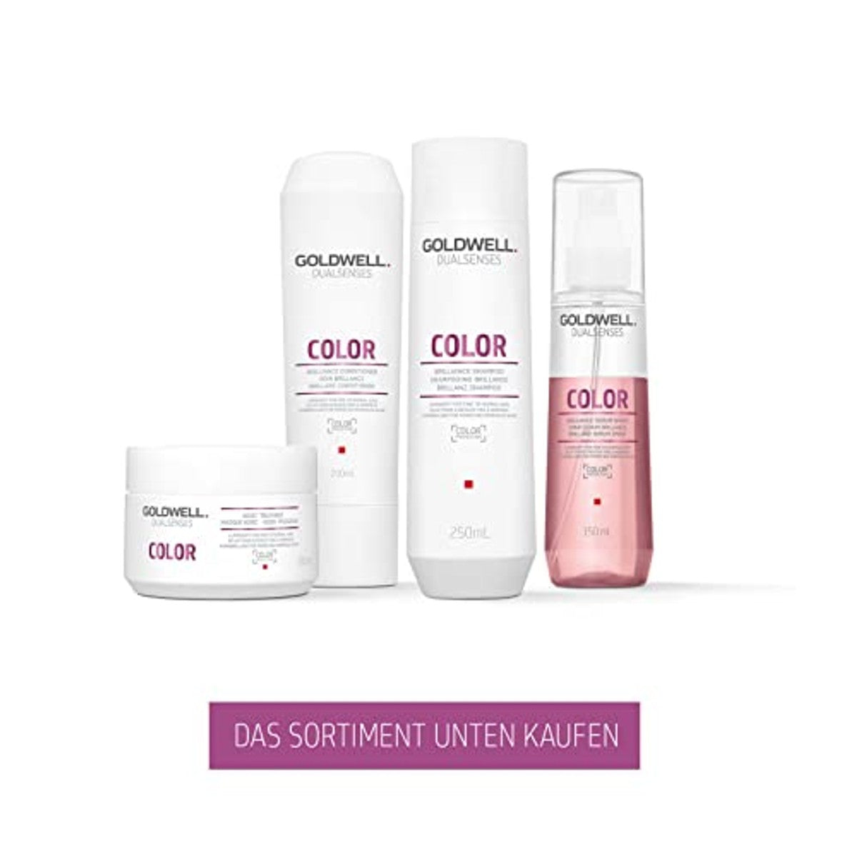 Goldwell Dualsenses Color Brilliance Shampoo of Glansconditioner - 6-pack
