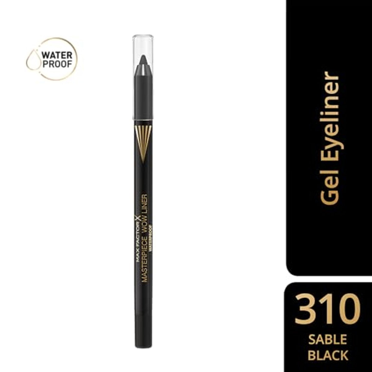 Max Factor Masterpiece WOW Liner 310 Sable Black 1,2 g - 6 stuks
