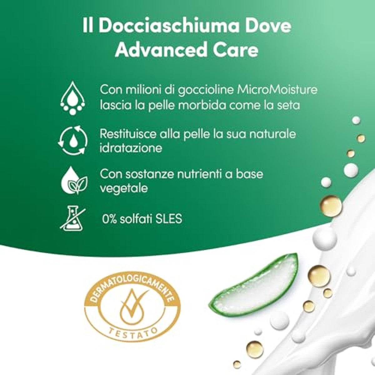 Dove Verse hydraterende douchegel 6 x 225 ml - Voordeelverpakking