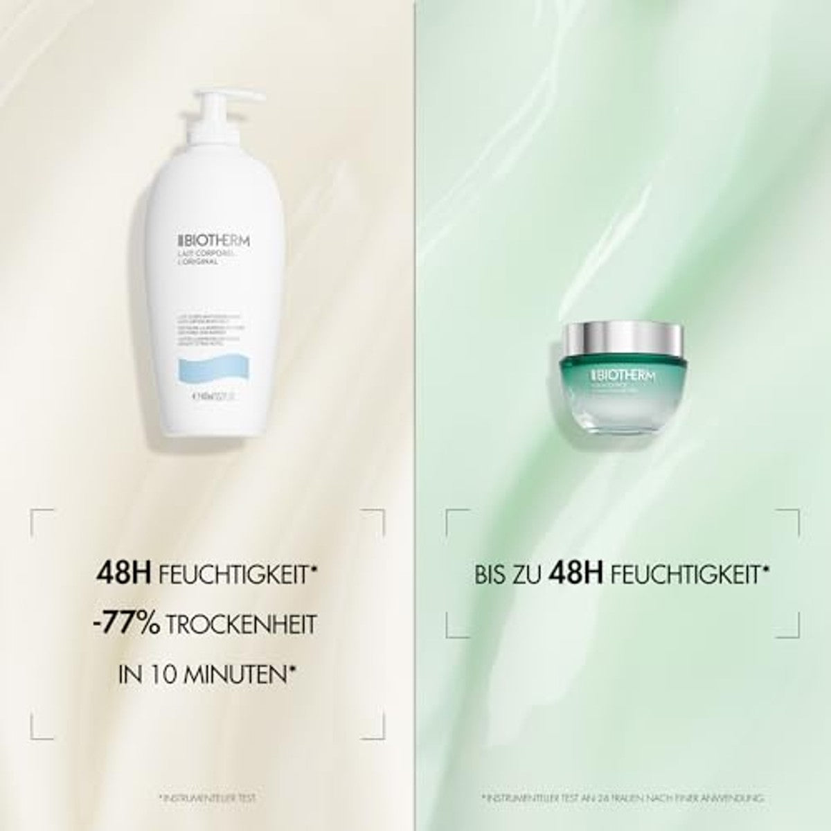Biotherm Duo Lait Corporel L'Original Bodylotion 400 ml & Hyalu Plump Gel 50 ml