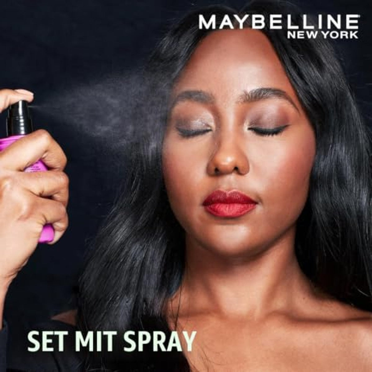 MAYBELLINE Lasting Fix Spray Transparant Vanille 100 ml - 6 stuks