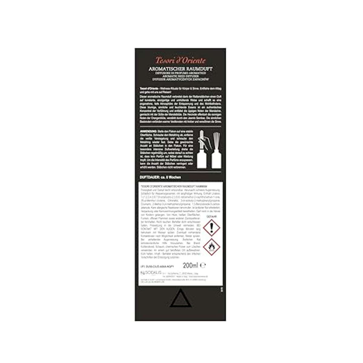 Tesori d'Oriente Geurstokjes Hammam 6 x 200 ml - Voordeelverpakking – foto 5