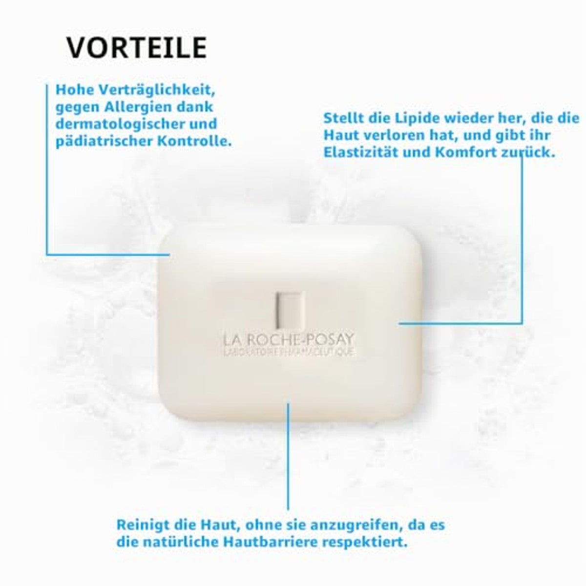 La Roche-Posay Lipikar Surgras Reiniger 5 x 150 g - 6-pack