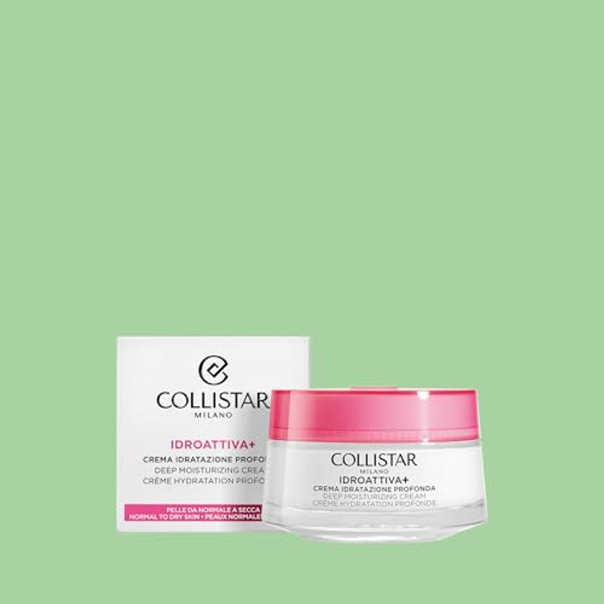 Collistar Idroattiva+ Crema Idratazione Profonda Gezichtscrème 50 ml - 3-pack